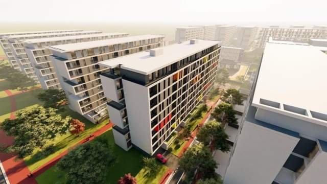 Tirane, shitet apartament 2+1 Kati 1, 77.600 Euro (Univers City)