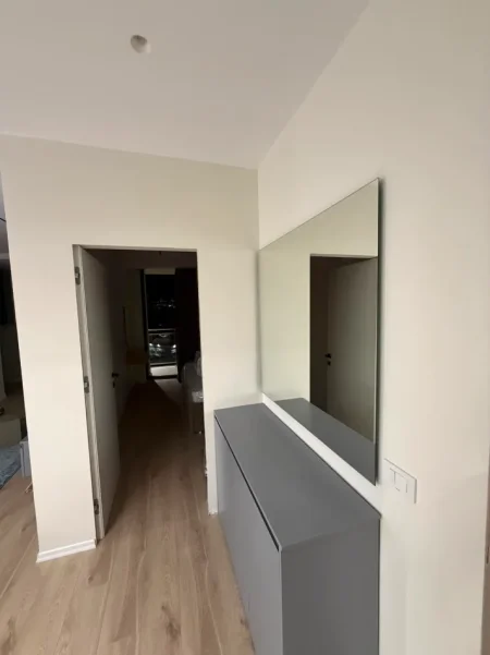 Tirane, jepet me qera apartament 1+1 Kati 8, 65 m² 1.000 € (Mine peza)