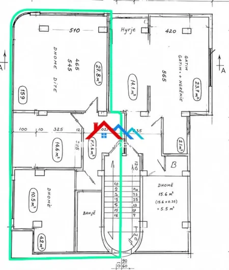 Tirane, jepet me qera ambjent biznesi Kati 1, 93 m² 2.200 € (RRUGA TAULANTIA,ALI DEMI)