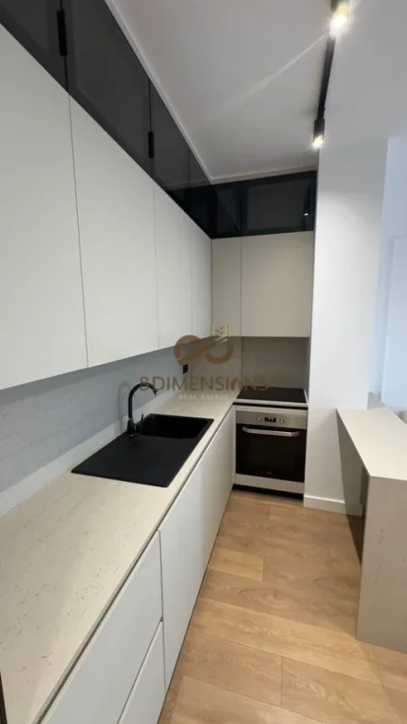 Jepet me qera Apartament Luksoz 1+1 ne Kompleksin Green Harmony, Porcelan (D8241A-213)