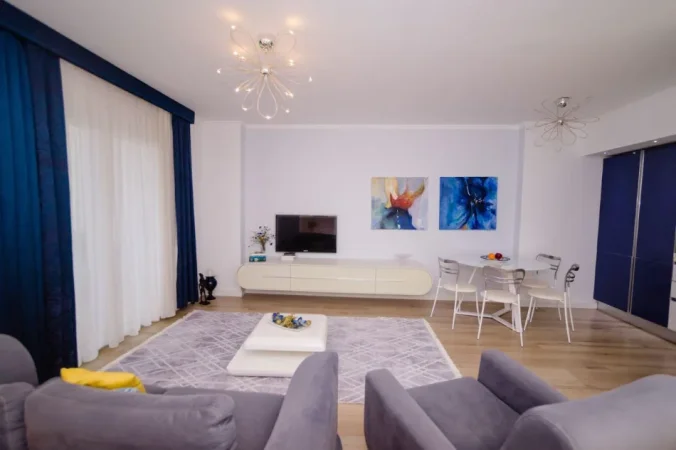 Tirane, jepet me qera apartament 2+1+Ballkon Kati 5, 98 m² 900 € (Brryl)