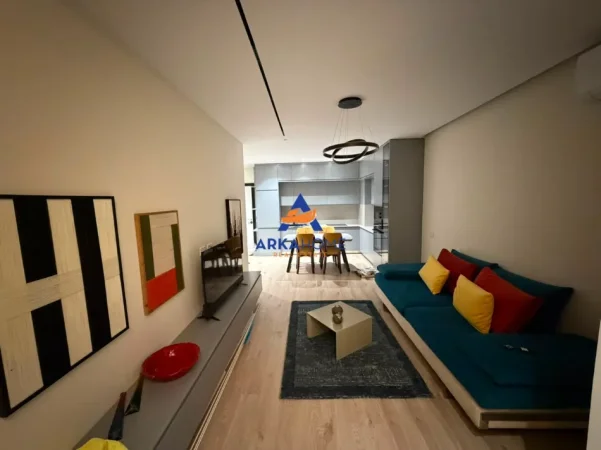 Tirane, jepet me qera apartament 1+1+Ballkon Kati 8, 75 m² 1.200 € 