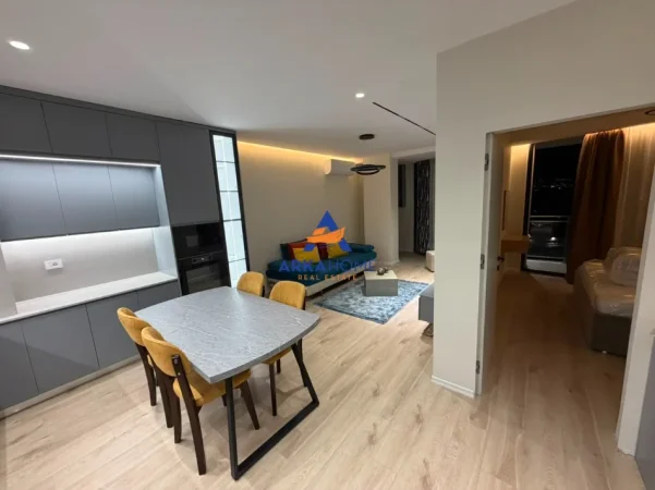 Tirane, jepet me qera apartament 1+1+Ballkon Kati 8, 75 m² 1.200 € 