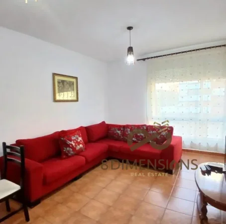 Apartament 1+1 +Ballkon me qera prane Pazarit te Ri - Tirane (ID D8241A-218)