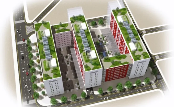 Tirane, shitet apartament 1+1 Kati 7, 62 m² 159.500 € (ISH PARKU)