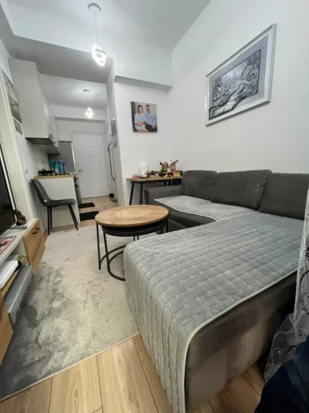 Tirane, jepet me qera apartament 1+1 Kati 6, 50 m² 430 € (Ali Demi)