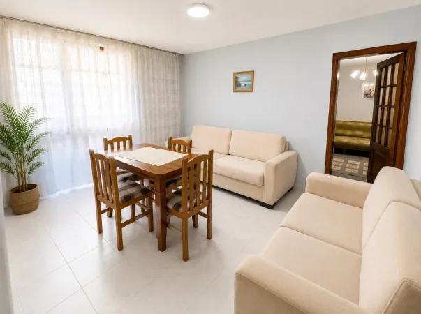 Tirane, jepet me qera apartament 2+1 Kati 1, 90 m² 530 € (Ali Demi)