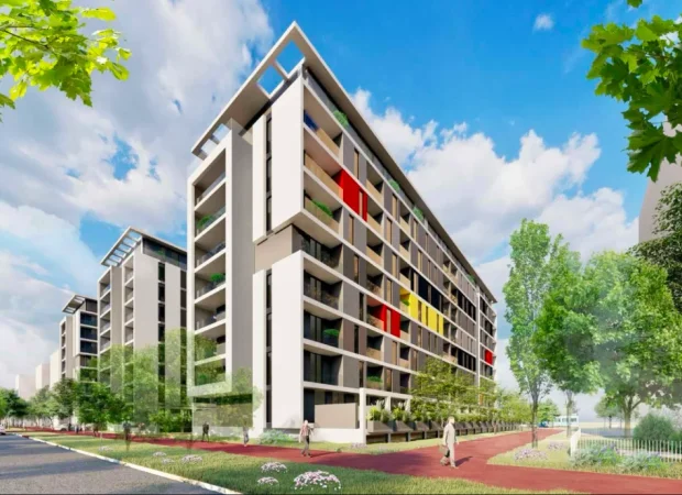 Tirane, shitet apartament 2+1 , 93 m² 120.900 € (univers city)