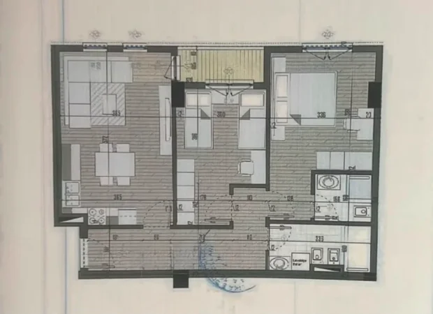 Tirane, shitet apartament 2+1 , 93 m² 120.900 € (univers city)