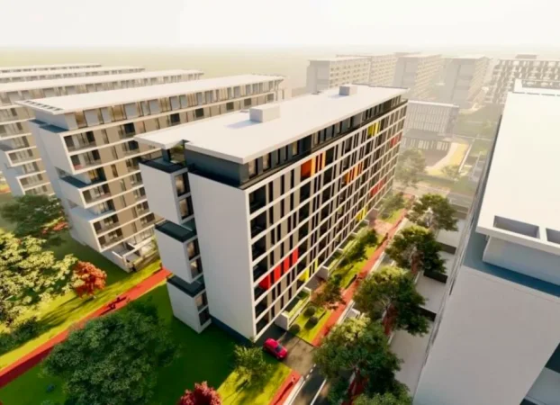 Tirane, shitet apartament 2+1 , 93 m² 120.900 € (univers city)