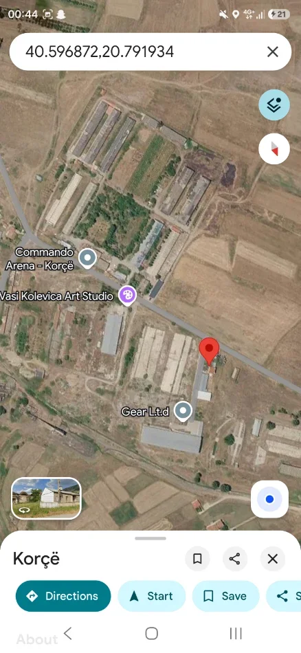 Korce, shitet aktivitet biznesi , 600 m² (Rruga e Drenoves - comando arena)