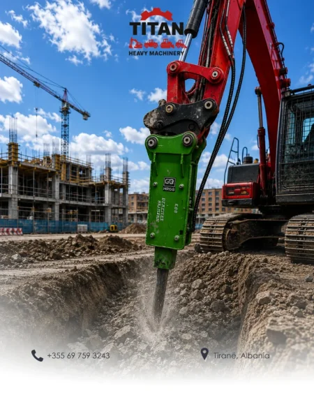 Tirane, shes Matrapik Hidraulik HRGB 350 kg për Eskavator dhe Mini-Eskavator deri në 6 Ton 1.900 €