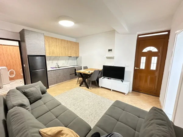 Tirane, jepet me qera apartament 1+1 Kati 1, (jordan misja)