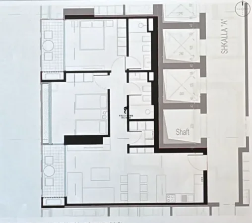 Tirane, shitet apartament 2+1 , 124 m² 274.000 € (ZOGU I ZI)