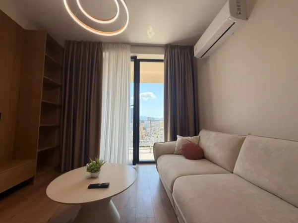 Tirane, jepet me qera apartament 2+1 Kati 9, 116 m²  (Golden Tower Residence)