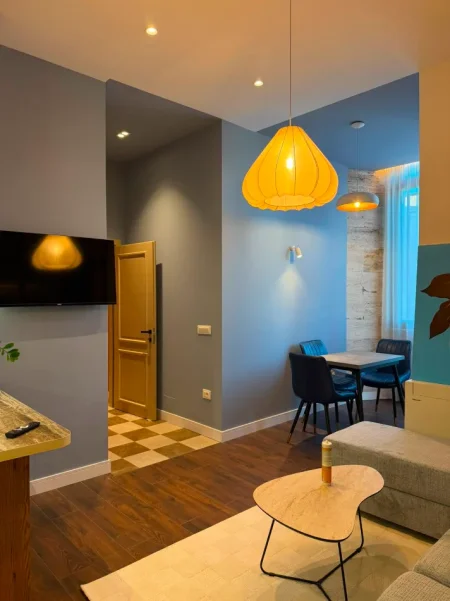 Tirane, jepet me qera apartament 1+1 , (Qender, 9Kateshet)
