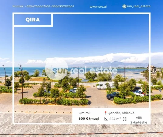 Shkoder, jepet me qera Vile Vile 2 Katshe Kati 1, 224 m² 600 € (QENDER, SHIROKE)