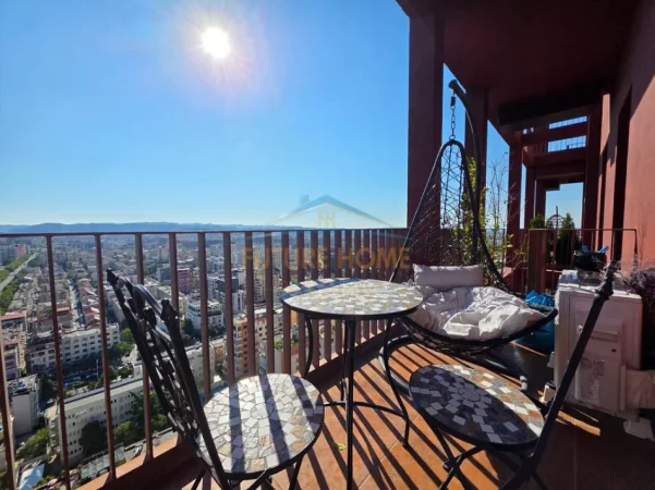 Tirane, jepet me qera apartament 1+1 Kati 21, 62 m² 1.100 € (Rruga e Kavajes)