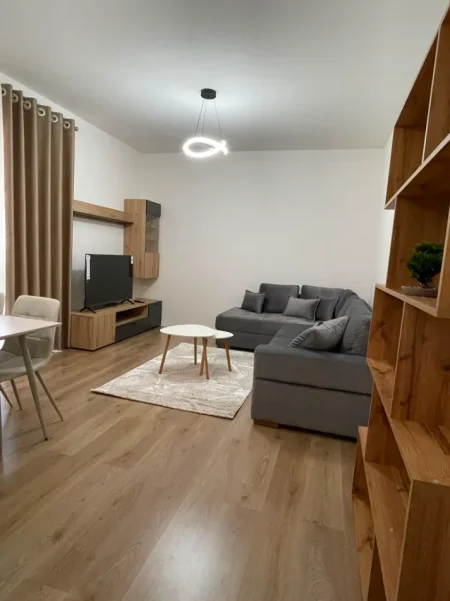 Tirane, jepet me qera apartament 1+1+Ballkon Kati 2, 65 m² 450 € (Paskuqan,Tiranë.)