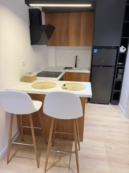 Tirane, jepet me qera garsonier Kati 8, 40 m² 420 € (ALI DEMI)