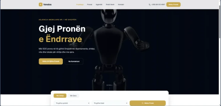 Tirane, ofroj Krijojmë website të llojeve të ndryshme