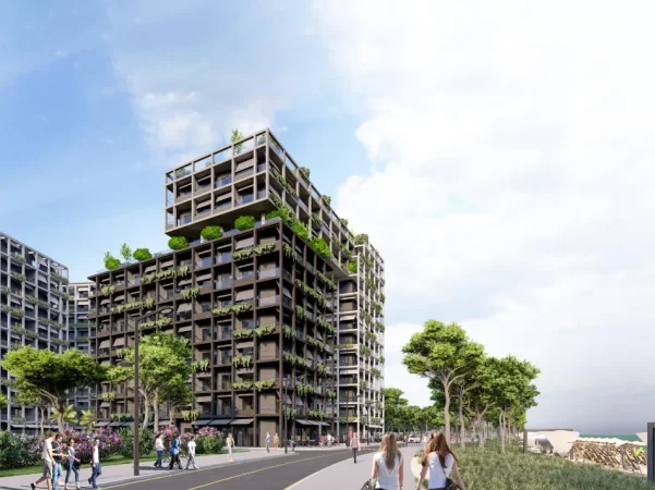 Shengjin, shitet apartament 2+1+Ballkon Kati 8, 147 m² 189.530 € (Holiday Inn 2 Residence, Shëngjin)