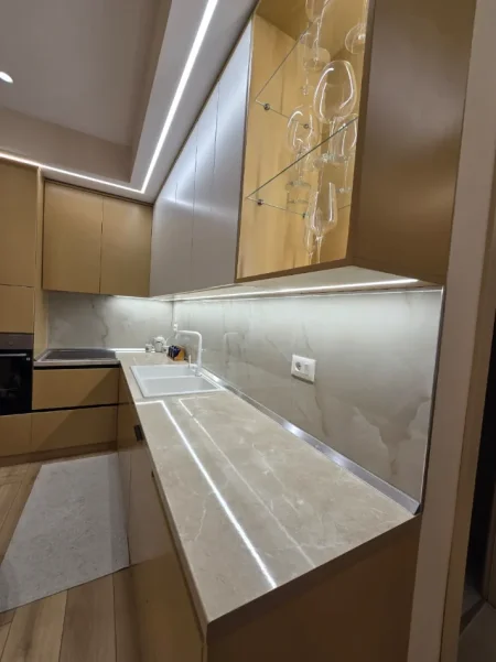 Tirane, jepet me qera apartament 2+1+Aneks+Ballkon Kati 4, 110 m² 933 € (Vizion Plus, Don Bosko)