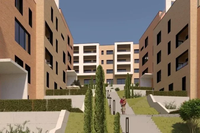 Tirane, shitet apartament 1+1 Kati 4, 83 m² 183.040 € (Dream House Residence I prane Liqenit Artificial)