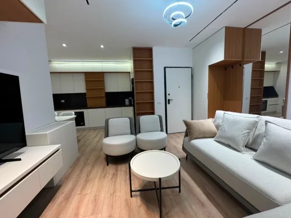APARTAMENT 2+1+PARKIM ME QIRA  1.000 € RR.ELBASANIT , REZIDENCA XHELUKS