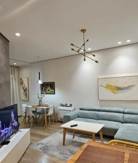 Tirane, jepet me qera apartament 1+1 Kati 2, 68 m² 600 € (Kopshti Botanik, perballe Xhamise)