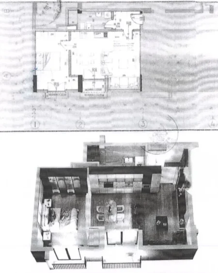 Tirane, shitet apartament 1+1 Kati 1, 75 m² 80.082 € (Institut)
