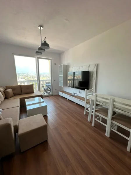 Tirane, jepet me qera apartament 2+1+Ballkon Kati 2, 101 m² 550 € (Fresk rruga "Dalip Topi" Rezidenca "Platea")