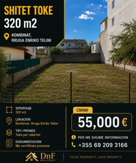Tirane, shitet truall , 320 m² 55.000 € (Kombinat)
