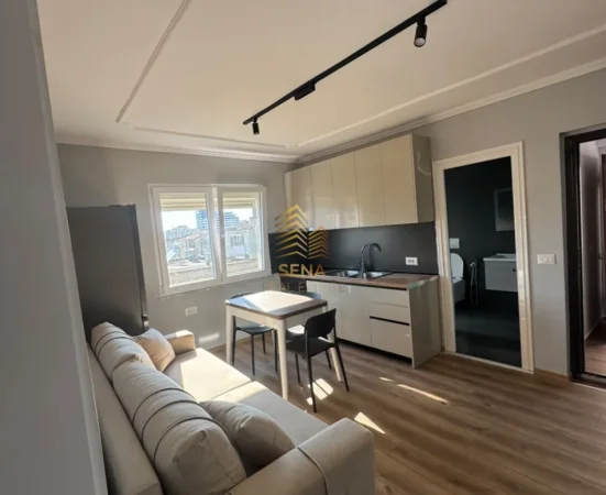 Tirane, jepet me qera apartament 1+1 Kati 6, 50 m² 550 € (Vasil Shanto)