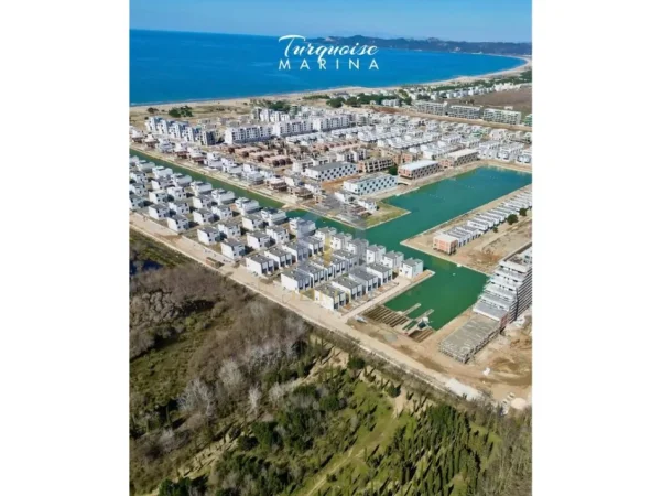 Durres, shitet apartament 1+1+Ballkon Kati 1, 72 m² 213.900 € (Apartament 1+1 per shitje ne Hamallaj Turquoise Marina)