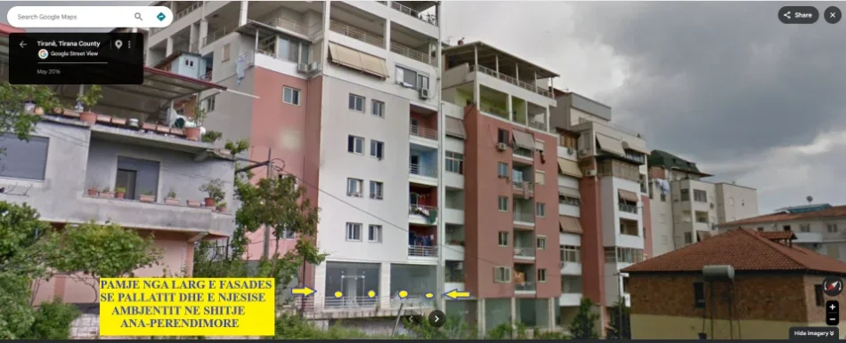 Tirane,Okazion!Shitet & Mundsi Investimi,Ambjent Biznesi mundësi në 2-apartament,kat 0,pallat 8-kat,sip.117m²,çmim1250€/m2,te Fresku-drejtim teleferik