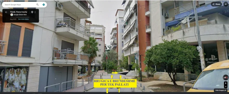 Tirane,Okazion!Shitet & Mundsi Investimi,Ambjent Biznesi mundësi në 2-apartament,kat 0,pallat 8-kat,sip.117m²,çmim1250€/m2,te Fresku-drejtim teleferik