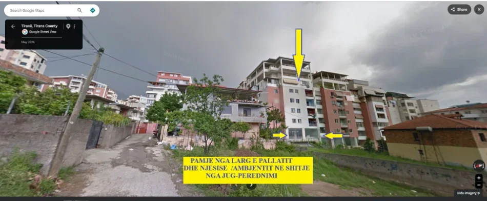 Tirane,Okazion!Shitet & Mundsi Investimi,Ambjent Biznesi mundësi në 2-apartament,kat 0,pallat 8-kat,sip.117m²,çmim1250€/m2,te Fresku-drejtim teleferik