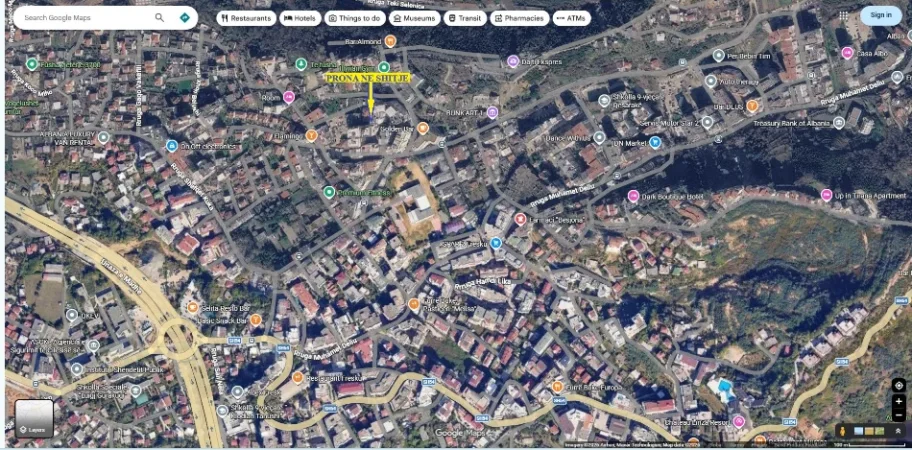 Tirane,Okazion!Shitet & Mundsi Investimi,Ambjent Biznesi mundësi në 2-apartament,kat 0,pallat 8-kat,sip.117m²,çmim1250€/m2,te Fresku-drejtim teleferik