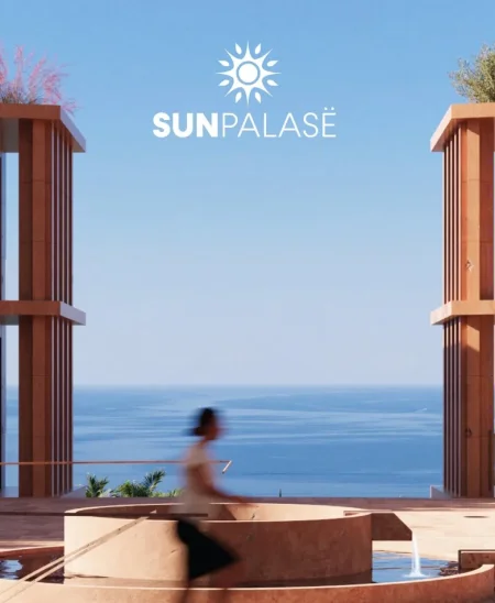 Shitet (2,650€/m2): 1+1 & Ballkon + 1 P.Parkimi📍Sun Palase Residence - Palase/Dhermi || 235,490€ (80m2)
