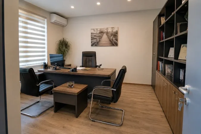 Tirane, jepet me qera zyre Kati 1, 25 m² 600 € (KOMUNA E PARISIT)