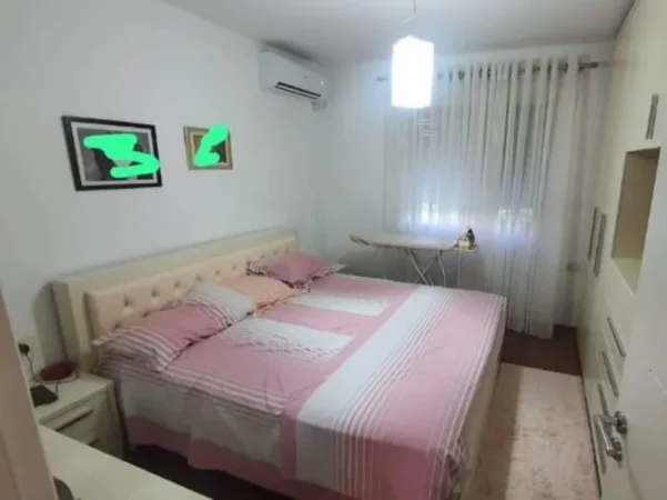 Tirane, jepet me qera apartament 2+1 Kati 2, 55 m² 500 € (Zona e Oxhakut)