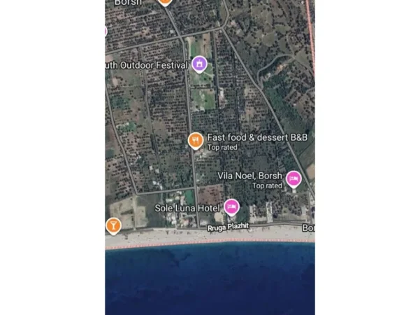 Sarande, shes toke , 1.000 m² 200.000 € (Borsh)