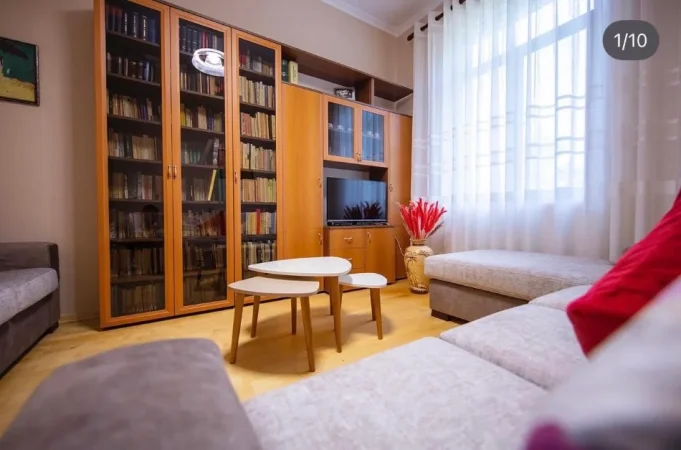 Tirane, jepet me qera apartament 1+1+Ballkon Kati 2, 66 m² 62.000 € 