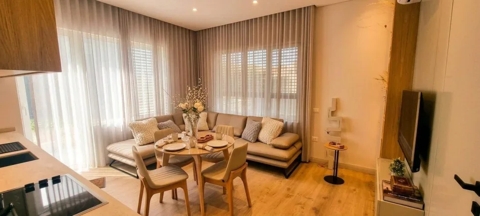 Tirane, jepet me qera apartament 1+1 Kati 2, 67 m² 750 € (Kodra e Diellit 1)