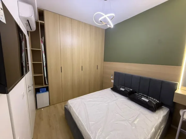 Tirane, jepet me qera apartament 1+1 Kati 6, 60 m² 500 € (Ali Demi)