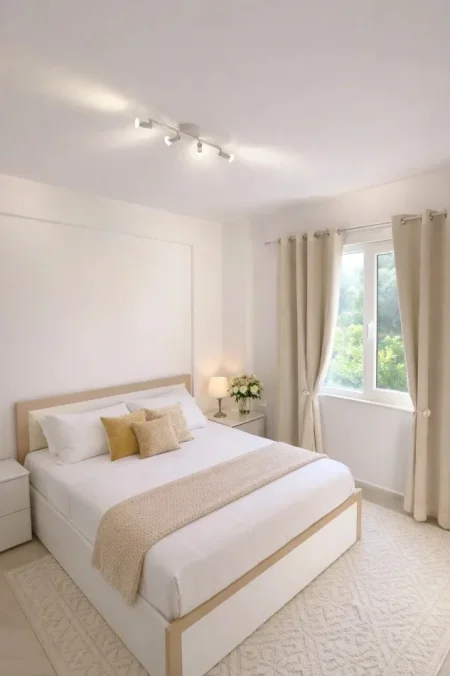 Tirane, jepet me qera apartament 3+1 , 110 m² 700 € (Liqeni i thate,market Bani)