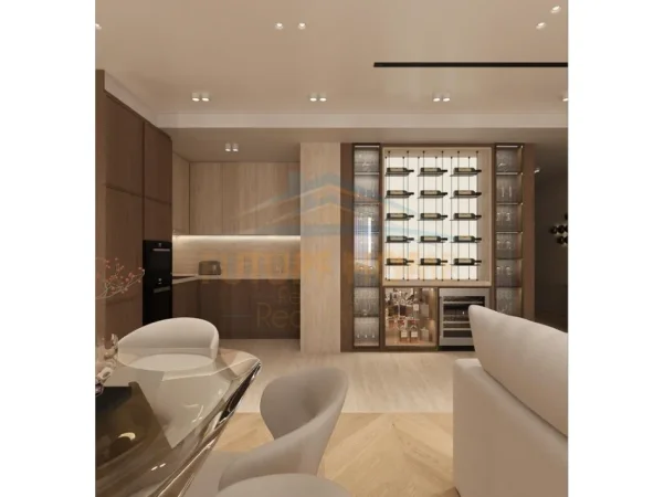 Tirane, shitet apartament 2+1 Kati 31, 151 m² (Downtown)