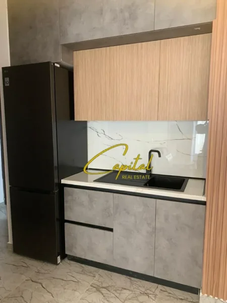 Tirane, jepet me qera apartament 1+1 Kati 5, 65 m² 450 € (LAPRAKE)