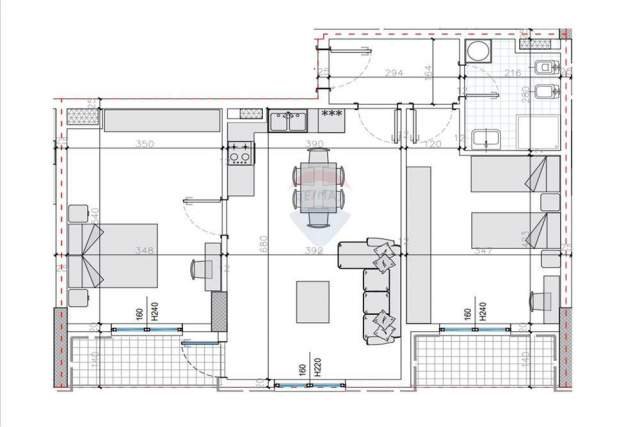 Tirane, shes apartament 2+1 Kati 6, 81.666 Euro